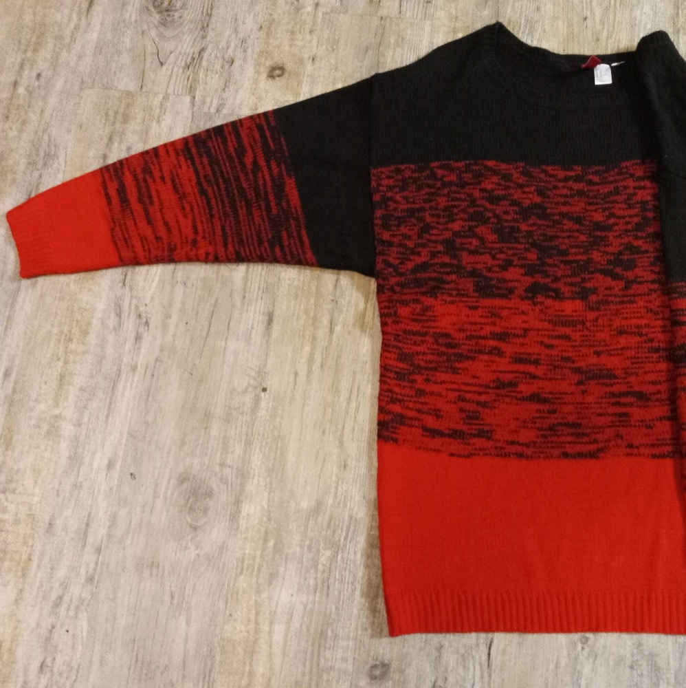 Black and Red Sweatshirt